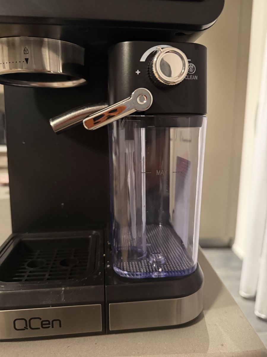 Kaffeemaschinen & Espressomaschinen: QCen Espressomaschine mit Touchscreen schwarz NEU – Neu (gemäss Beschreibung) aus Kollbrunn von lau_2kg2 4