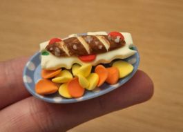 Puppenhaus Laugenstangen Sandwich