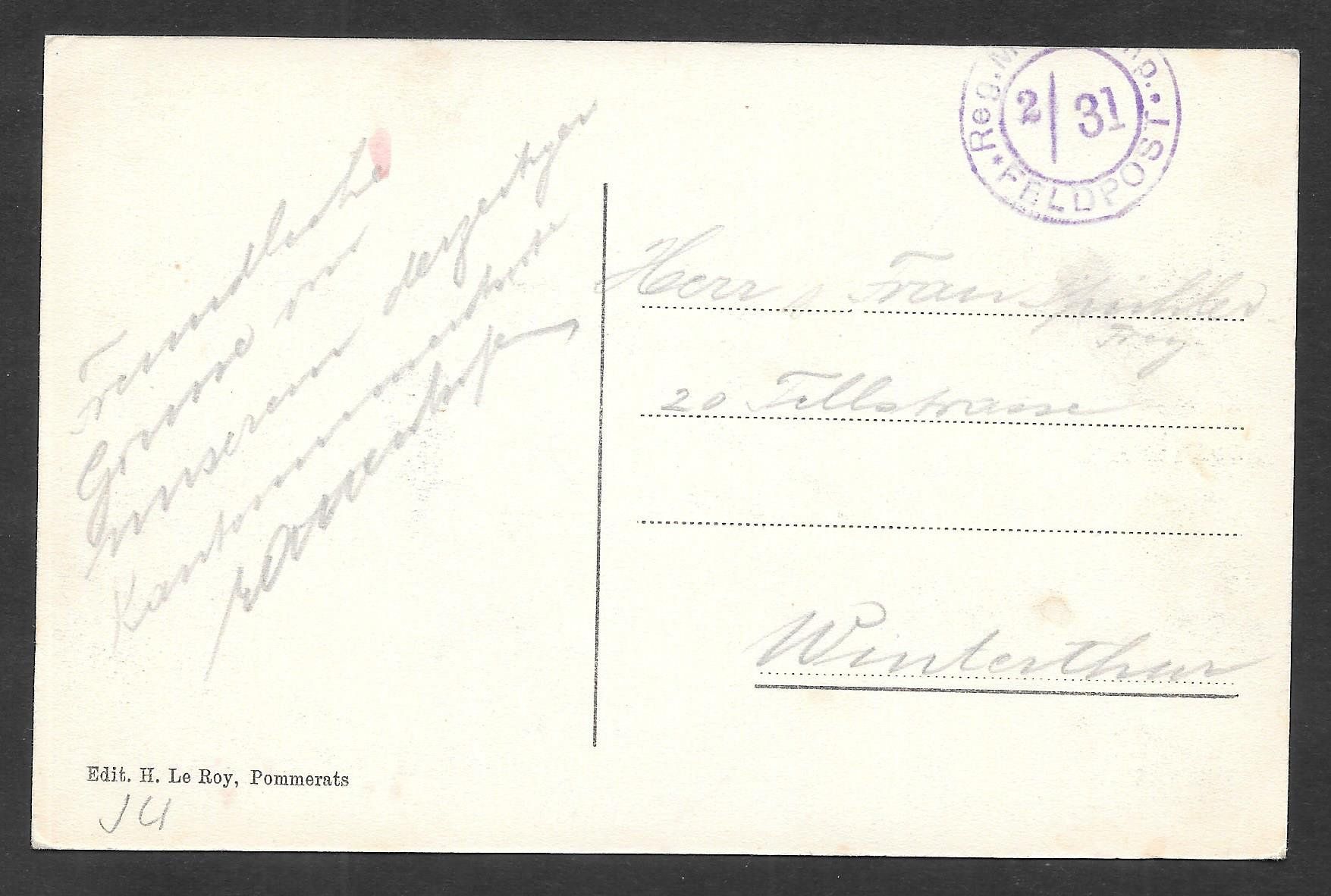 Cartes postales: Les Genevez Milieu du Village – D'occasion à Olten par clotaldi 1