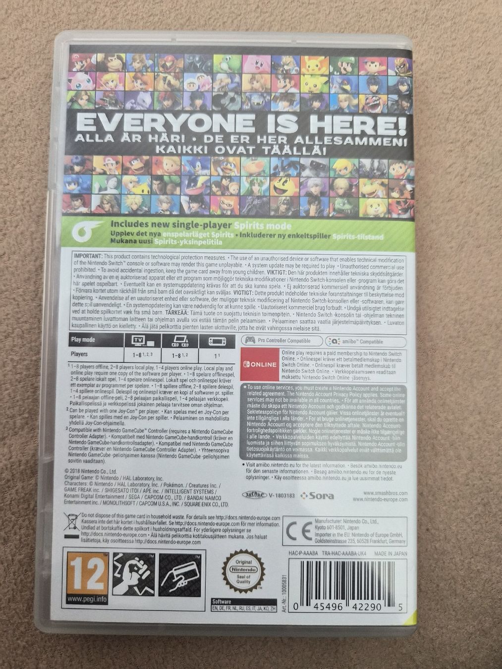 Nintendo Giochi: Super Smash Bros. Ultimate - Nintendo Switch Spiel - CHF 40 – Nuovo e nell'imballaggio originale da Safenwil venduto da dabis 2