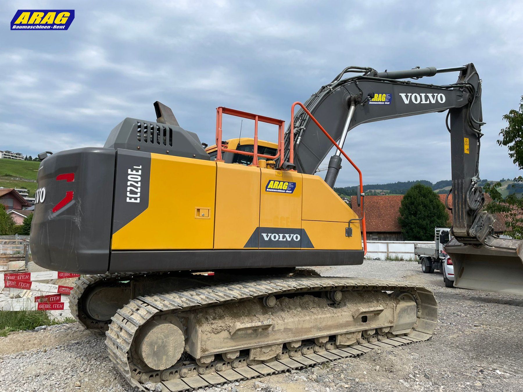 Volvo Escavatori: Volvo EC220EL Raupenbagger – Usato da Hasle LU venduto da Arag08 1