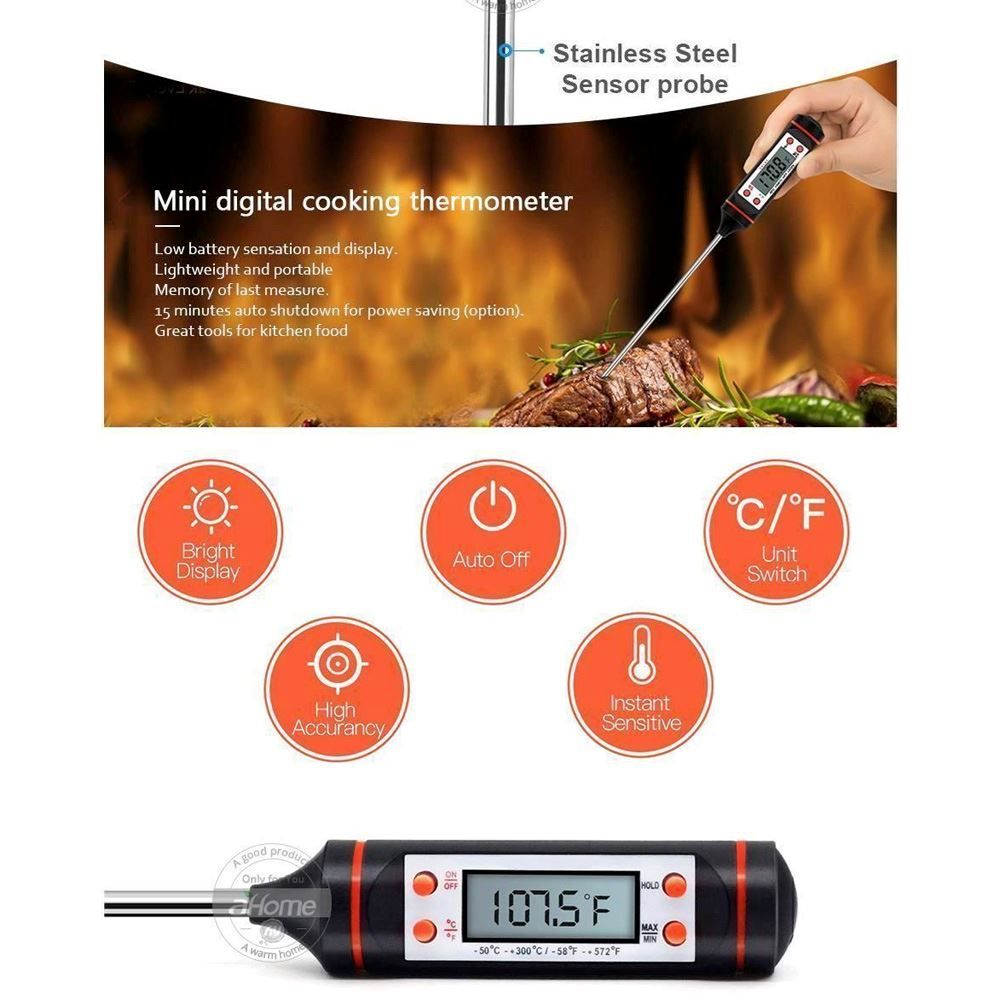 Altro per la casa: Digital Thermometer Fleisch Grill Milch Küche Baby – Nuovo e nell'imballaggio originale da Chiasso venduto da online.shop 4