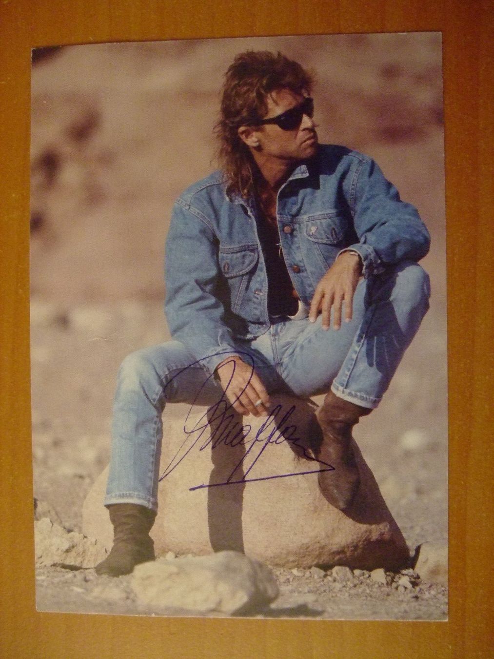Autografi: PETER MAFFAY SÄNGER  HANDSIGNIERT TOP AK ! – Usato da Schachen b. Reute venduto da Dzestar
