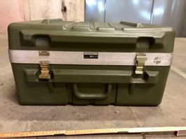 Schweizer Armee Kiste Kunststoffkiste Box Behälter Koffer