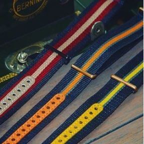 Cinturini per orologio: NATO brac. montre / Armbanduhr – Nuovo e nell'imballaggio originale da Ligerz venduto da micla.shop 3