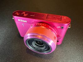 Nikon 1 J2 mit Zoom Objektiv