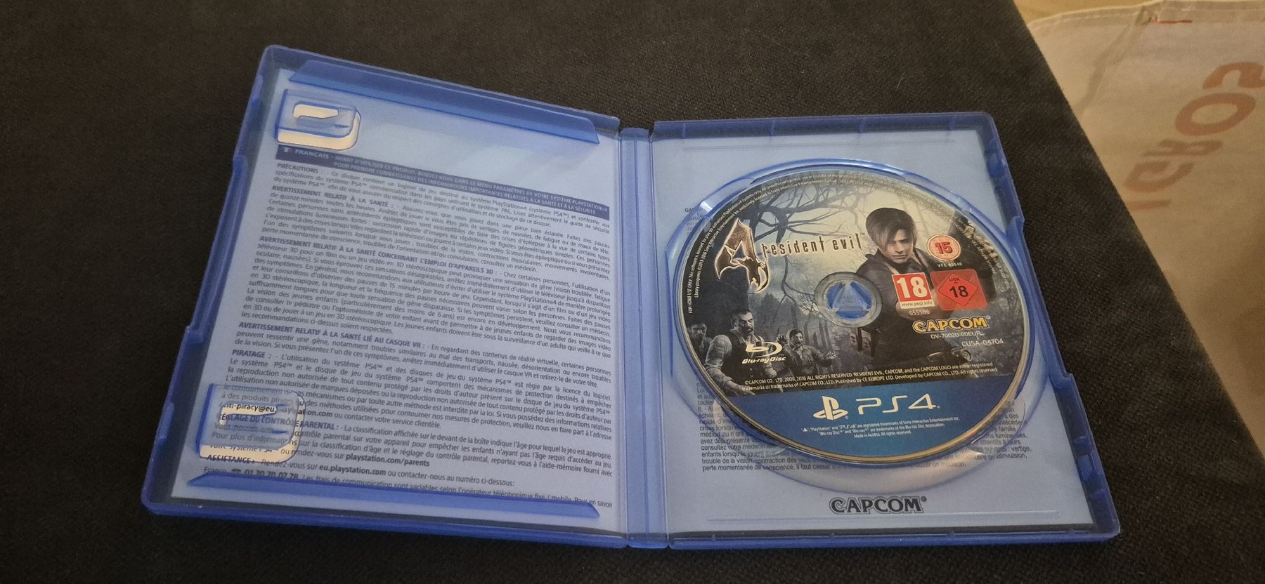 Sony Giochi: RESIDENT EVIL 4 PS4 RETRO GAMING CAPCOM FRANÇAIS PS2 PS5 – Usato da Grand-Lancy venduto da luc111 3