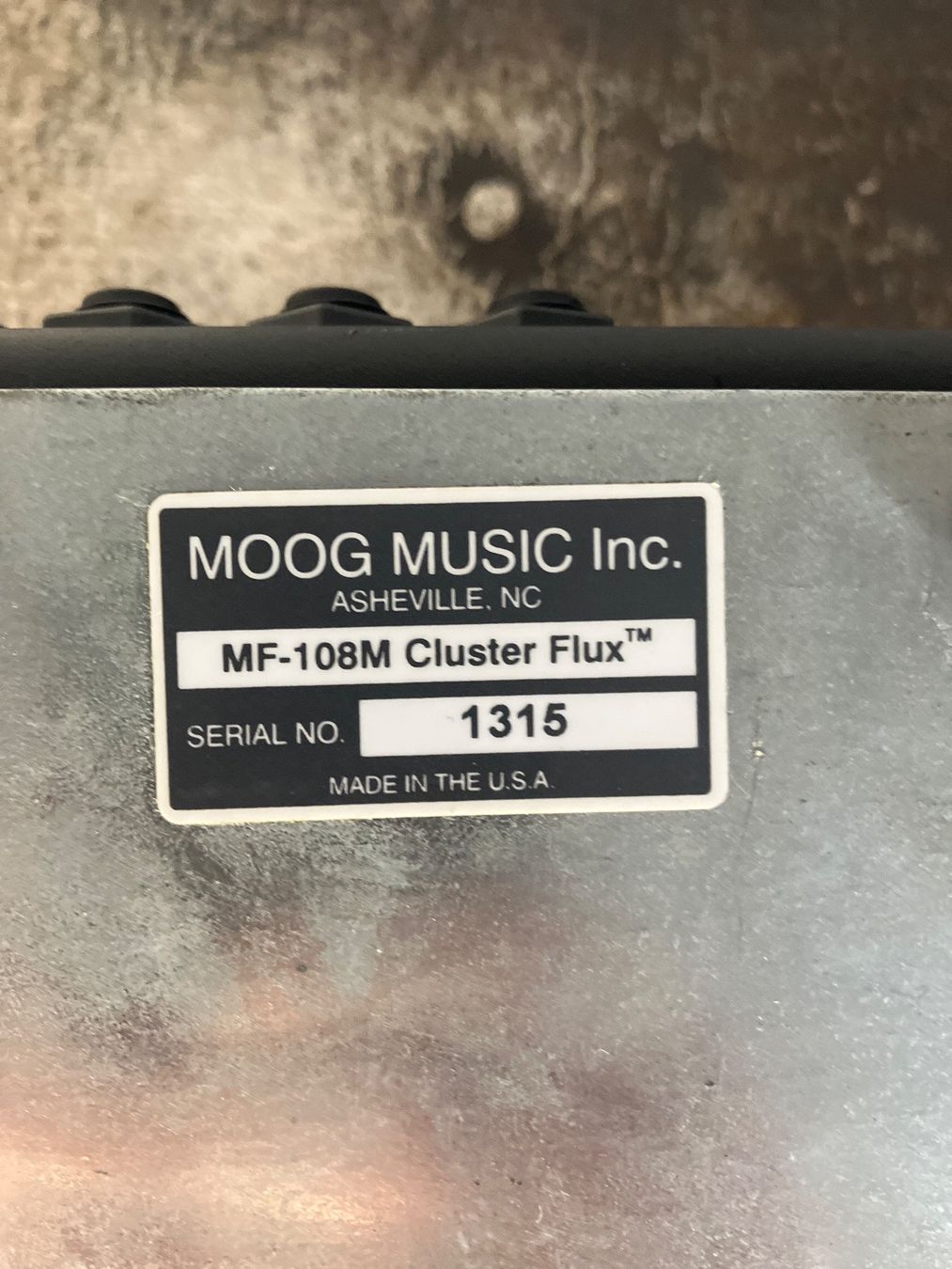 Moog Musikinstrumente: MOOG moogerfooger MF-108M CLUSTER FLUX – Gebraucht aus Zürich von timhaesler 2