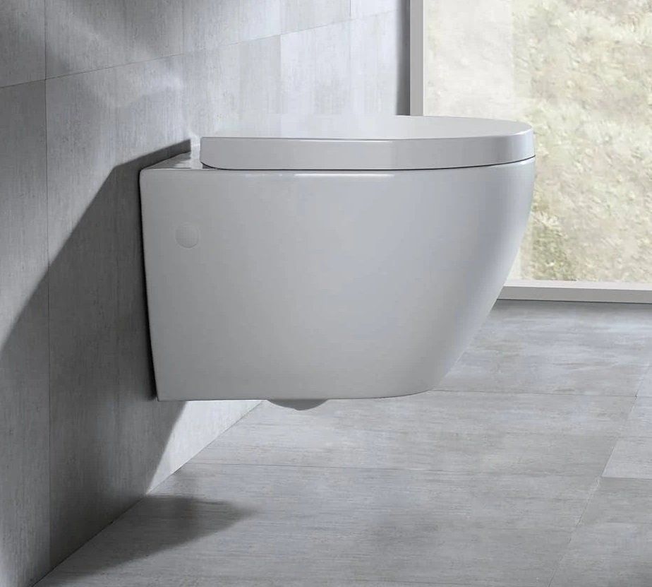 Riva WC: Wand-WC Rivo, spülrandlos mit Sitz – Nuovo e nell'imballaggio originale da Bolligen venduto da Casewise 2