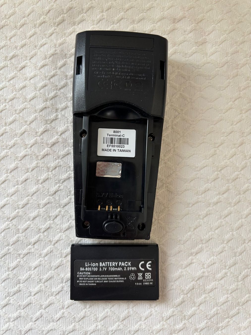 Scanner: Mobiler Barcodescanner Elcode 8001 Terminal - C – Usato da Einigen venduto da Medicom-Pharma 1