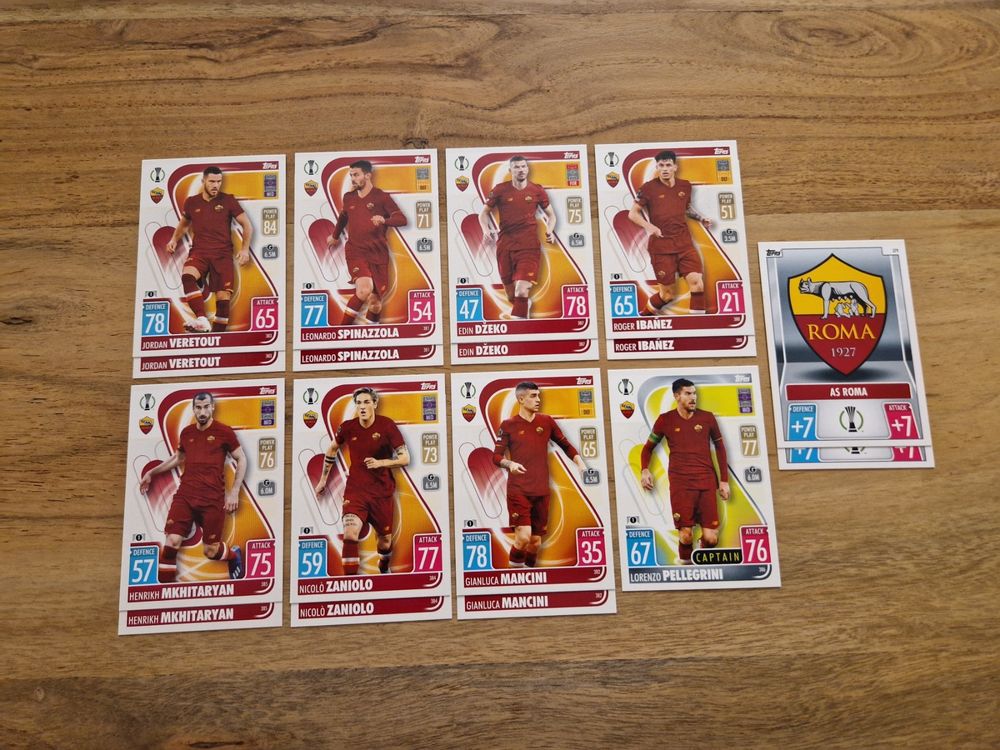 Panini Topps Match Attax 21/22 - AS Rom (Neu (gemäss Beschreibung)) in ...