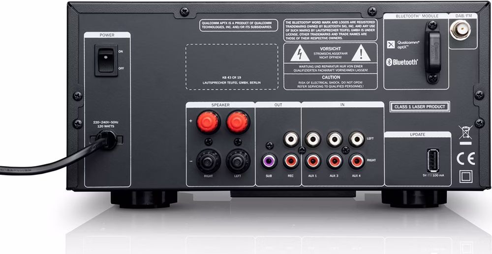 Teufel KB 43 CR 19 kompakt anlage mit FB und BA (Gebraucht) in Trimbach ...