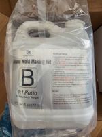 Silikon 4kg (A+B Komponenten) +Einfärbungs Komp.+ Bausatz