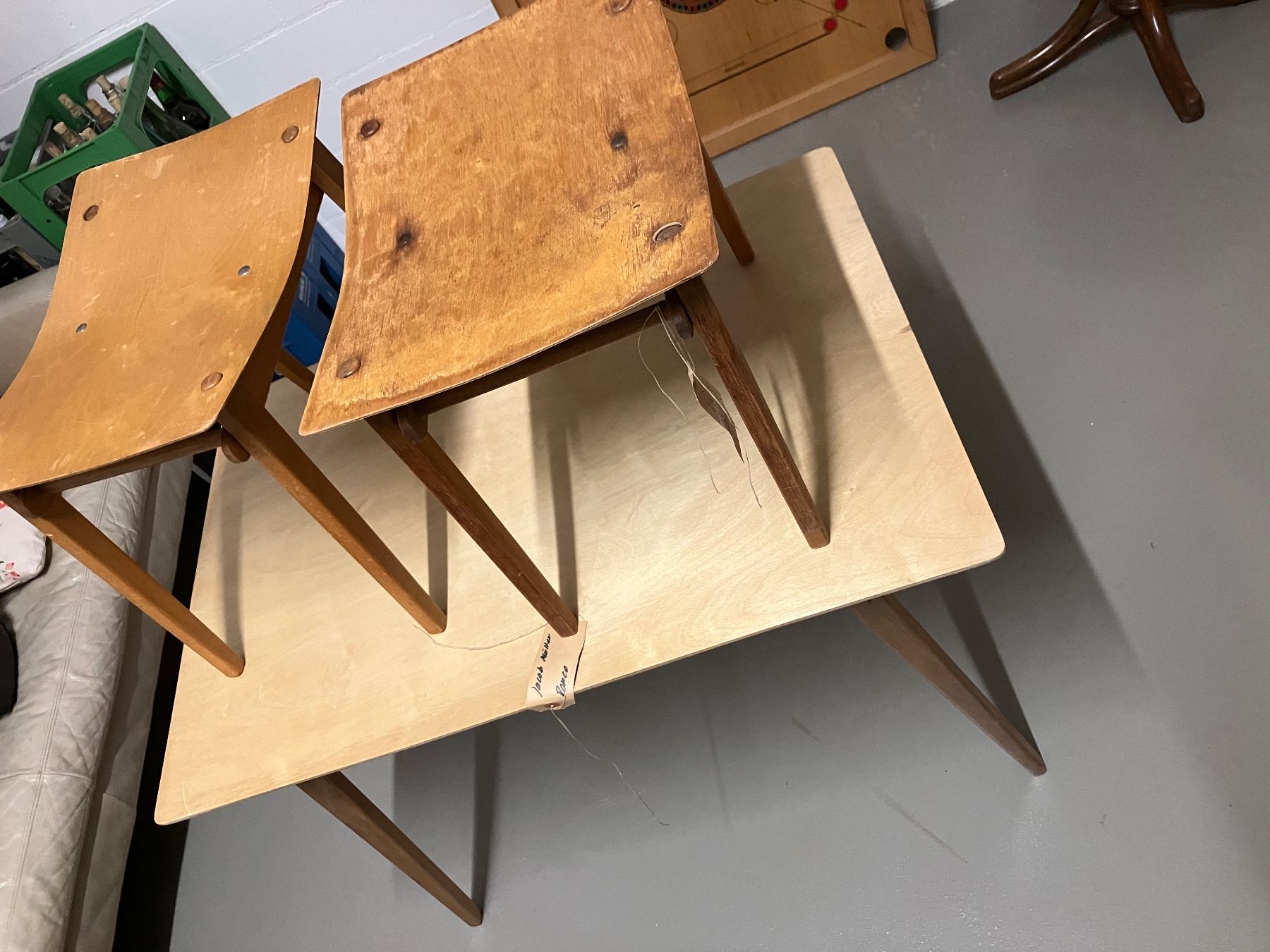 Set de table et chaises: Klapphocker und Klapptisch – D'occasion à Zürich par Ideal0