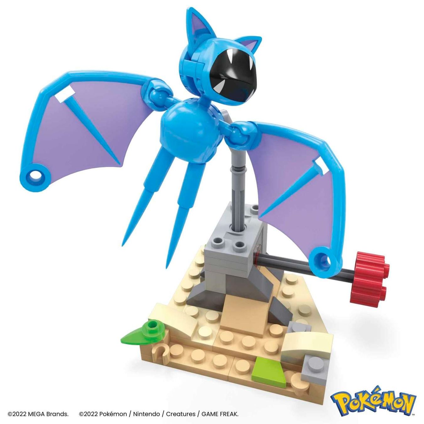 Mega Baukästen: Mega Pokémon Zubats Mitternachtsflug HKT19 – Neu und originalverpackt aus Basadingen von NekoBricks 1