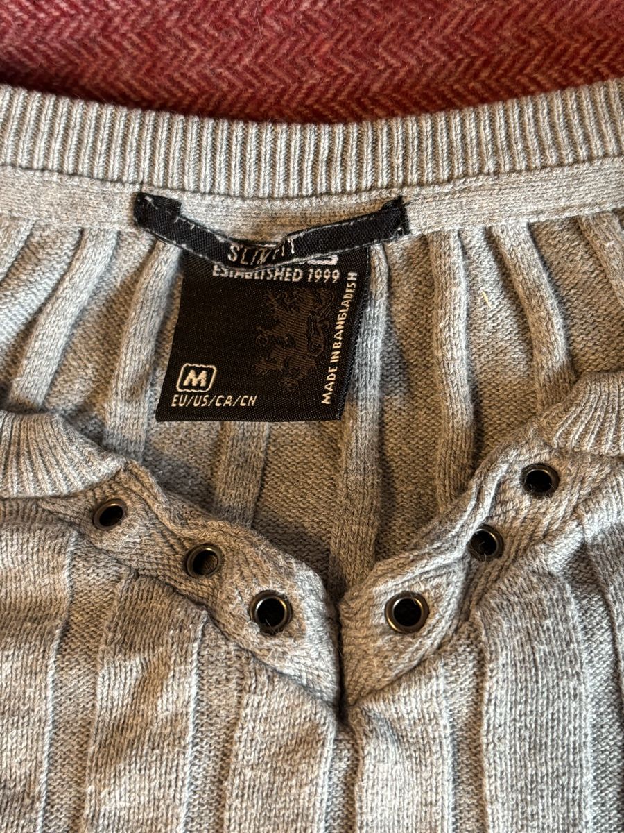 Pulls & Sweat-shirts: Pull gris vintage SMOG, taille M – D'occasion à Tavannes par callie.mcli 1