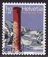 Pro Patria SBK-Nr. 254 (Römerweg, Grosser St. Bernhard 1996)