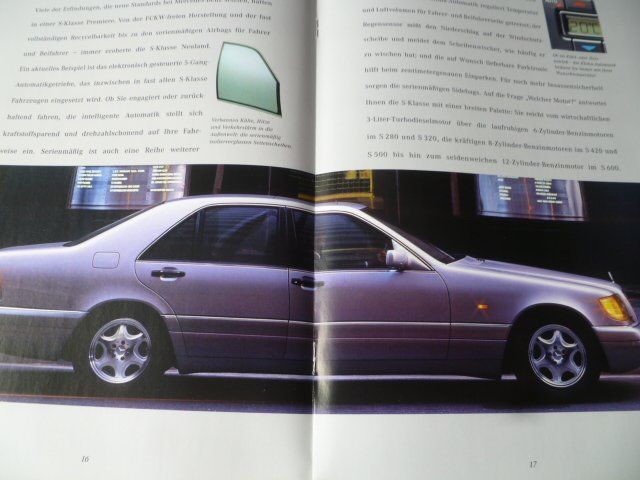 Mercedes-Benz Documenti: Mercedes Prospekt 1997 – Usato da Zofingen venduto da sosalinos01 9