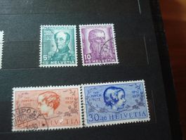 Satz Pro Juventute 1937 o