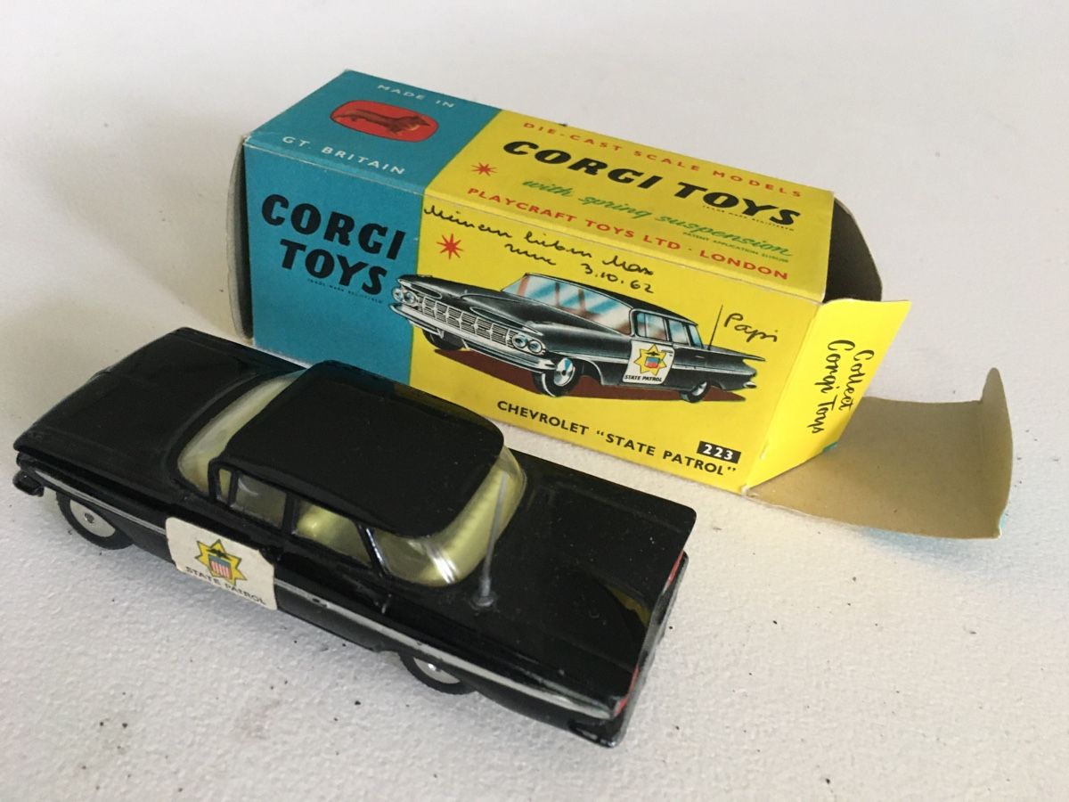 Corgi Toys Modellautos: Corgi Chevrolet Impala State Patrol – Gebraucht aus Grellingen von Toyhamster 1