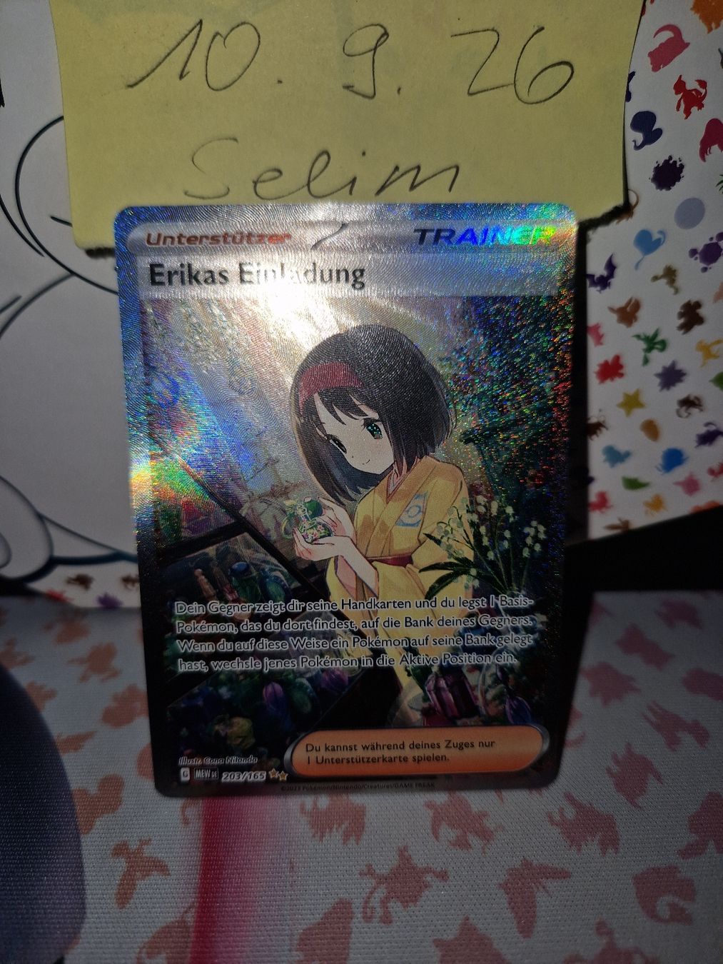 Pokémon Carte collezionabili: Erika, NM, DE – Nuovo (secondo la descrizione) da Wangen b. Olten venduto da shlem 1