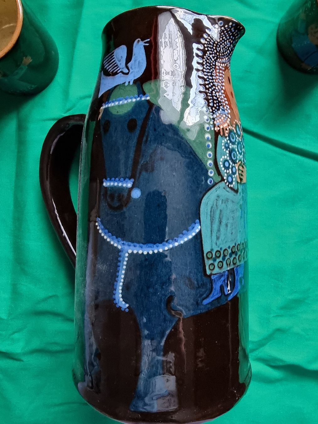 Caraffe: Krug-Set, Ton, 7-teilig – Usato da Helgisried venduto da zuegli.24 2