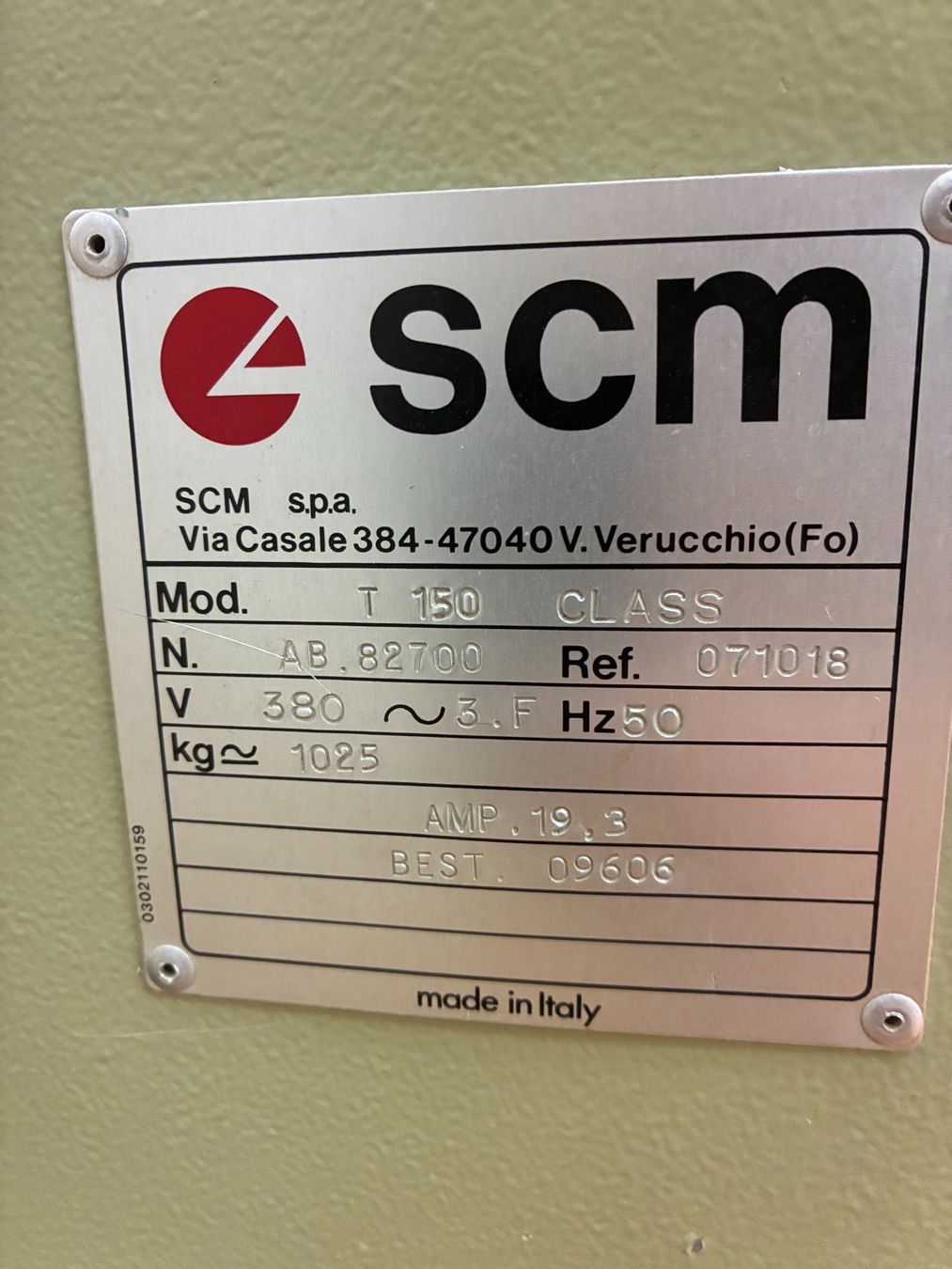 SCM Alle Maschinen: Kehlmaschine SCM T150 CLASS – Gebraucht aus Ormalingen von pm-mangold 1