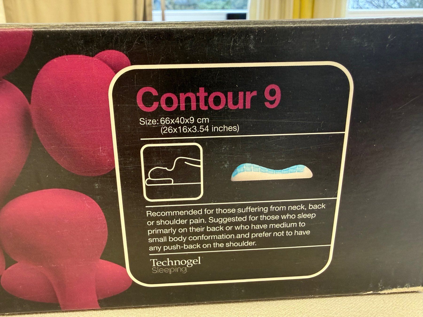 Technogel Cuscini: Technogel Sleeping Kissen Contour 9 - Neu! – Nuovo e nell'imballaggio originale da Winterthur venduto da hannes1812 1