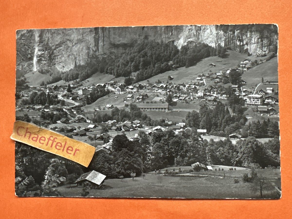 Cartoline postali: Alte Ansichtskarte Lauterbrunnen, Berner Oberland  – Usato da Zürich venduto da Chaeffeler