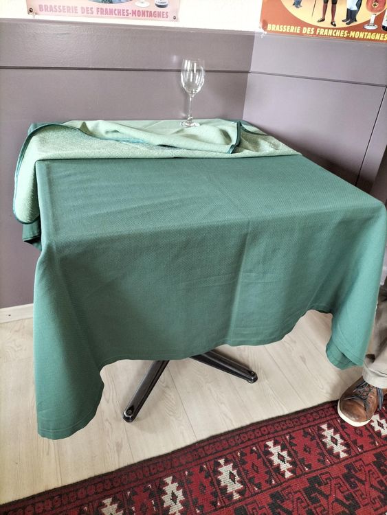 Gastro Tischdecken quadratisch in Grün Kaufen auf Ricardo