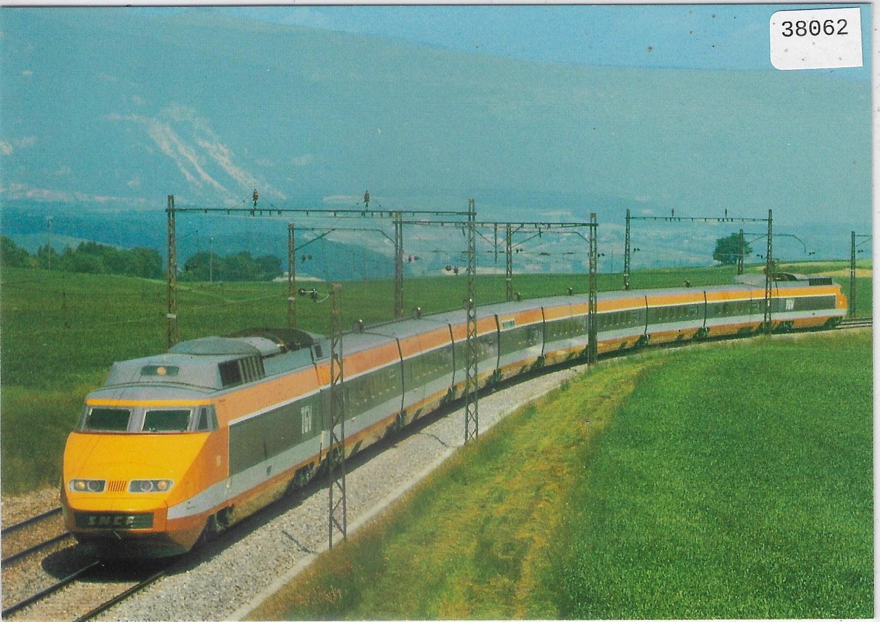 Cartoline postali: Arnex - TGV Lausanne-Paris – Usato da Ettingen venduto da Kartenplanet