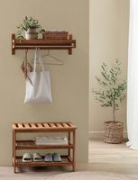 Jysk Sitzbank mit Schuhregal und Flurregal, Garderobe