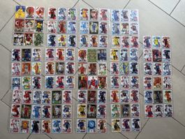 126 Fussball Sammelkarten gebraucht