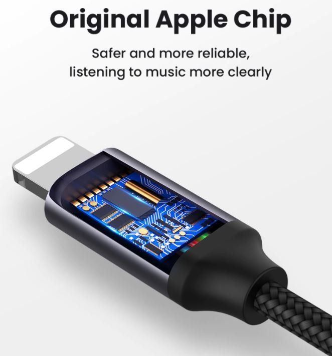 Cavi: iPhone 3,5-mm-Klinken-Aux-Kabel – Nuovo e nell'imballaggio originale da Unterägeri venduto da RmOnline 6