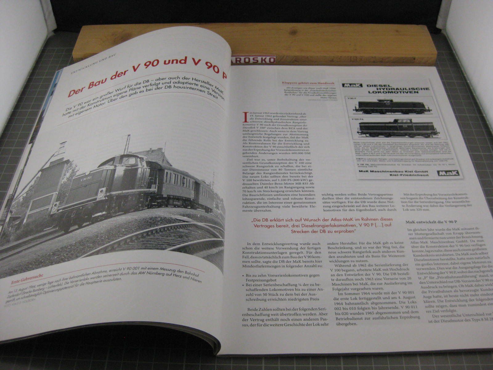 Bücher: Heft: V 90, Eisenbahn Journal Special 2/2016, Format ca A4, – Gebraucht aus Malters von Marosko 2