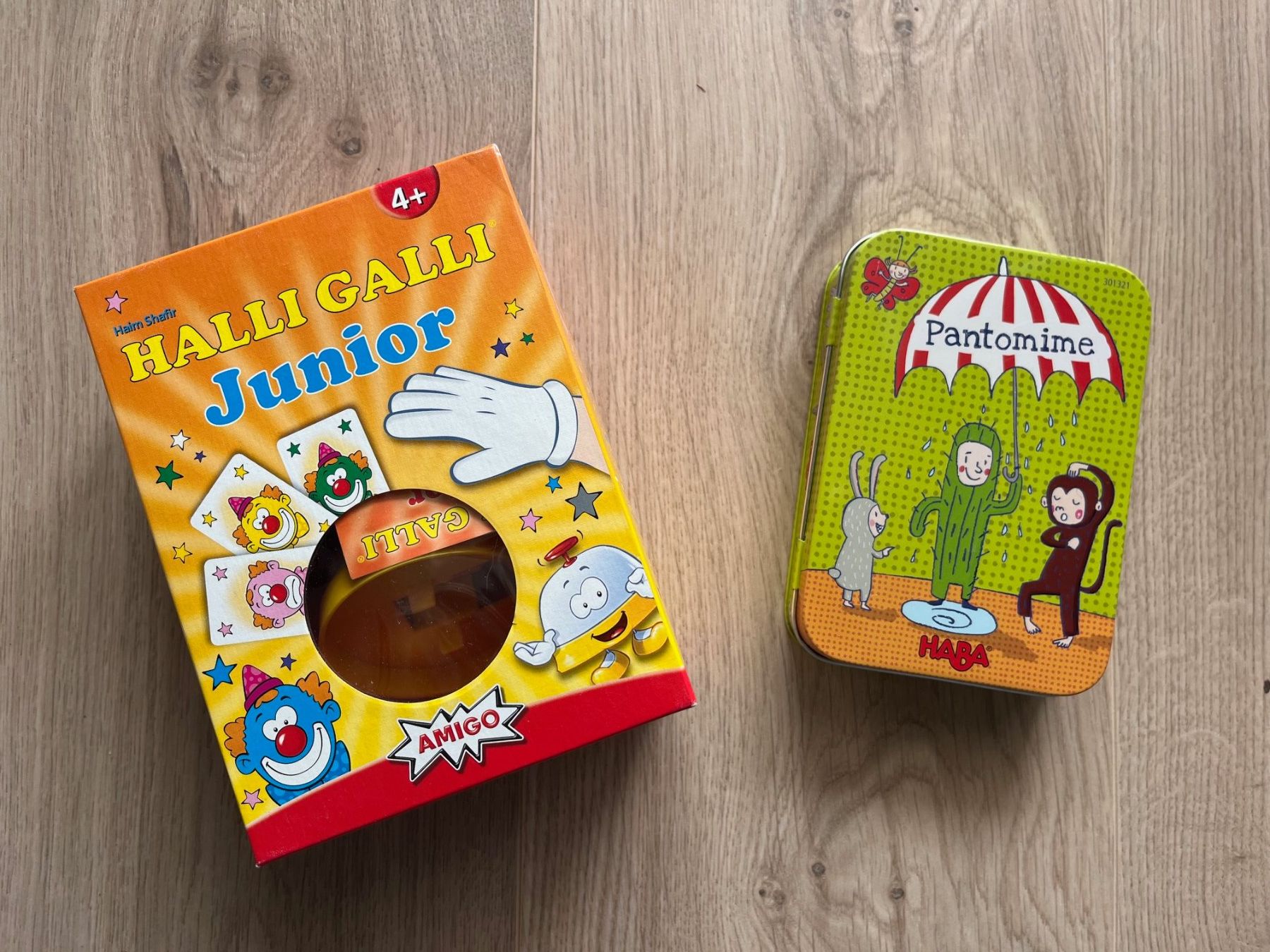 Amigo Giochi: Halli Gallli und Pantomime Spiele – Usato da Rigi Kaltbad venduto da Tinjac7371