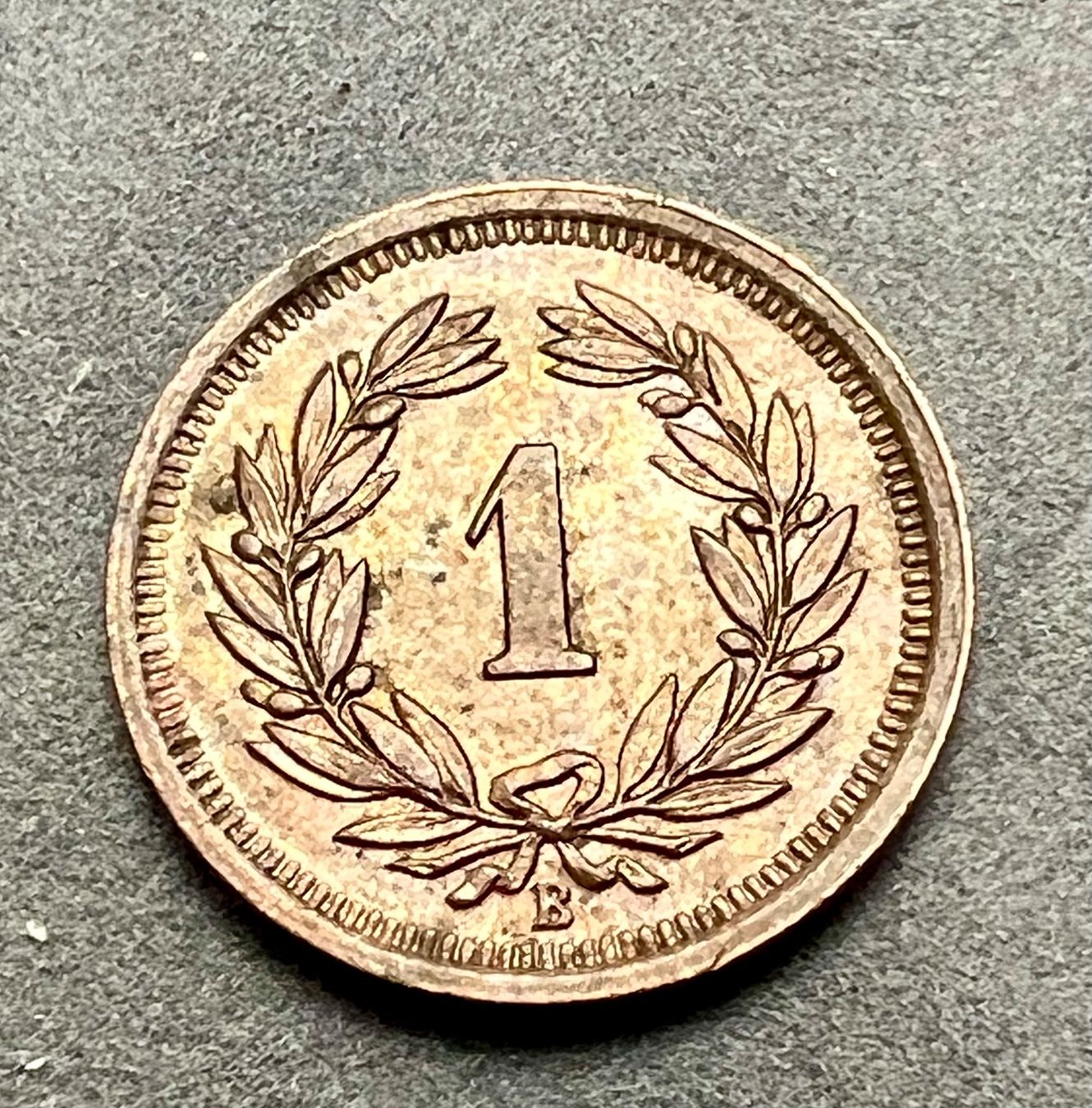 Tutti le monete: 1 Rappen Schweiz 1915 – Usato da Vaduz venduto da Vella007 1