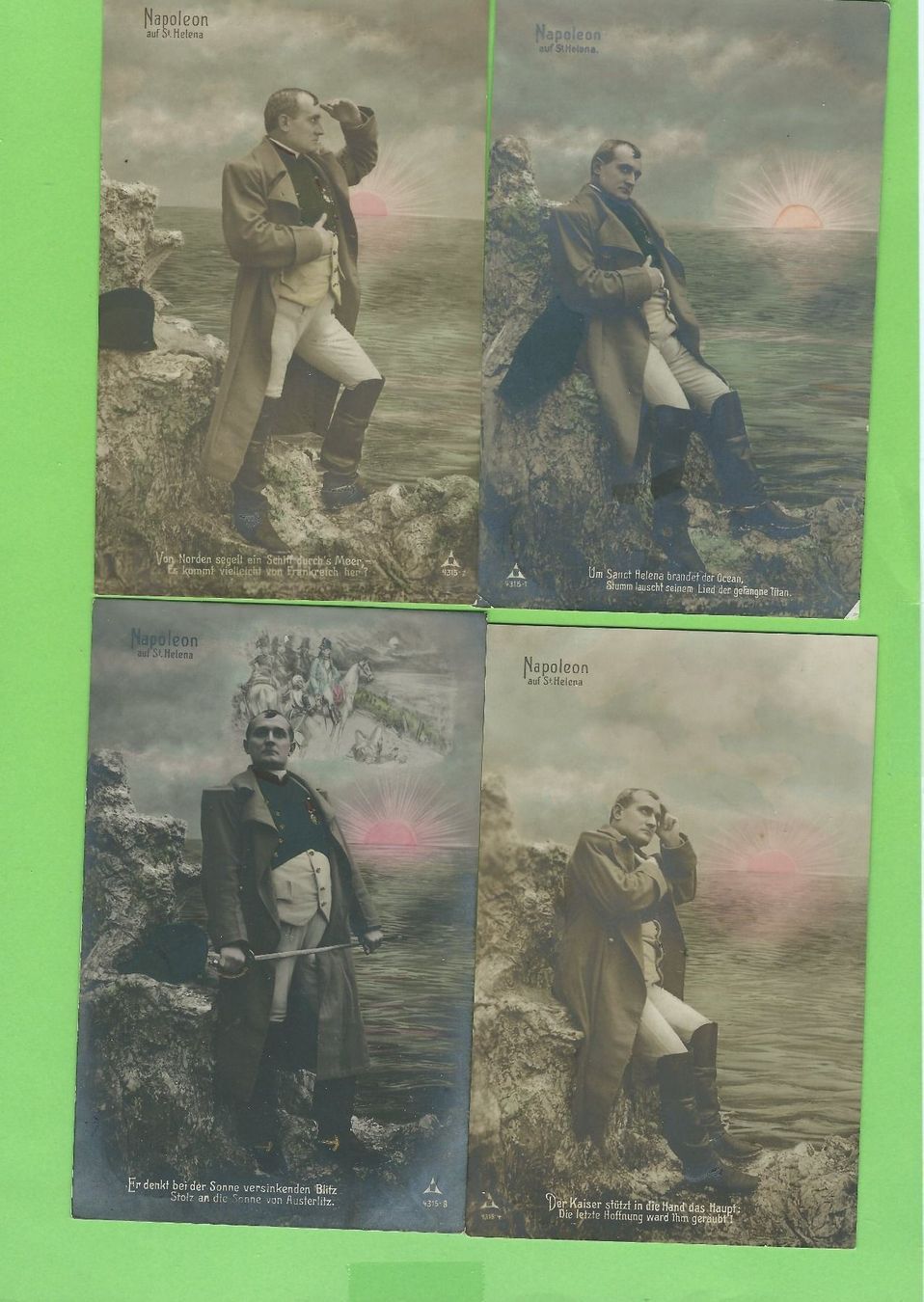 Cartoline postali: Napoleon auf St.Helena, 10AK – Usato da Zürich venduto da t24_de