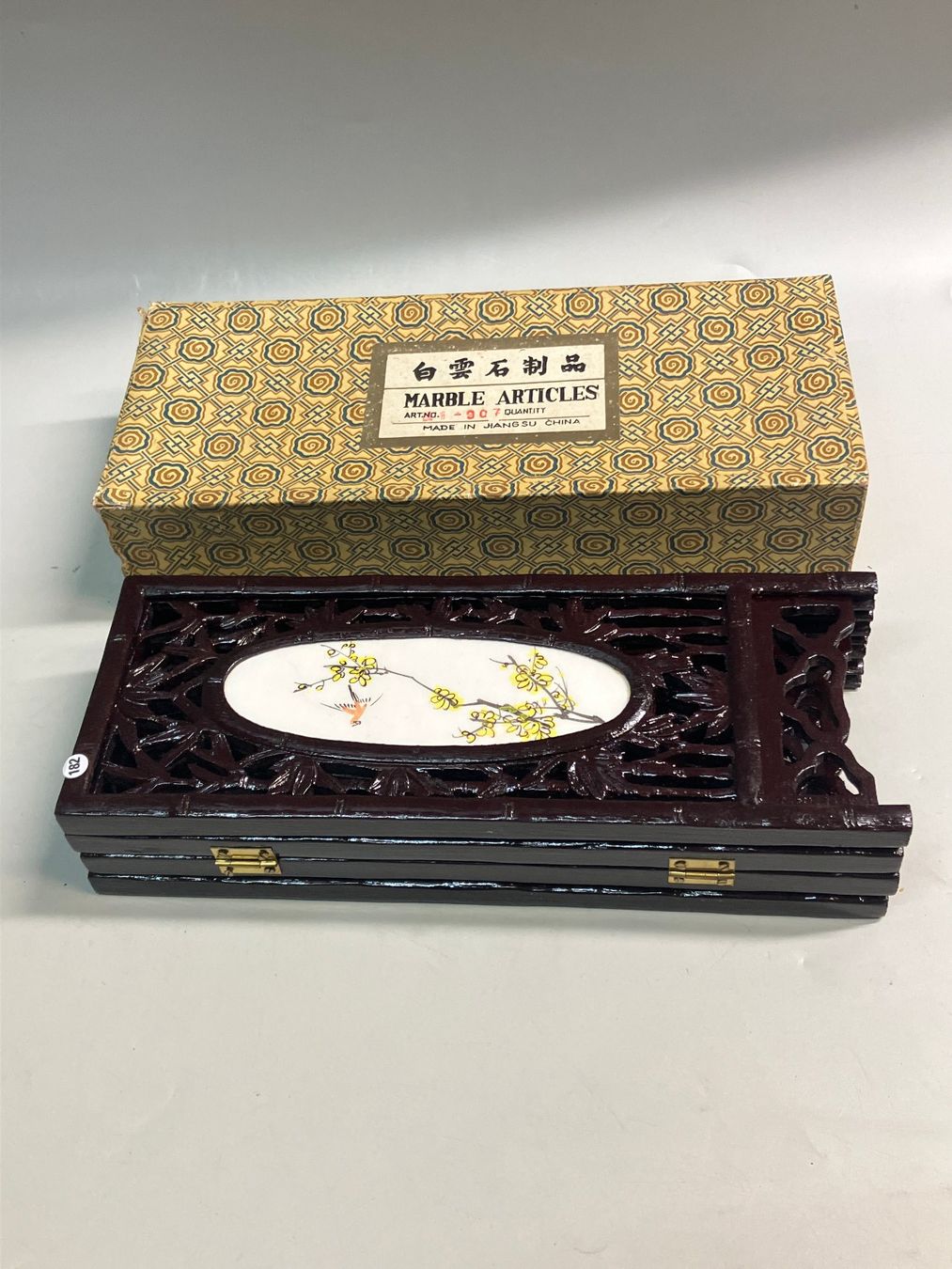Tutte le decorazioni: Asiatica Tischdekoration aus Marmor – Usato da Horw venduto da luzernicus 9