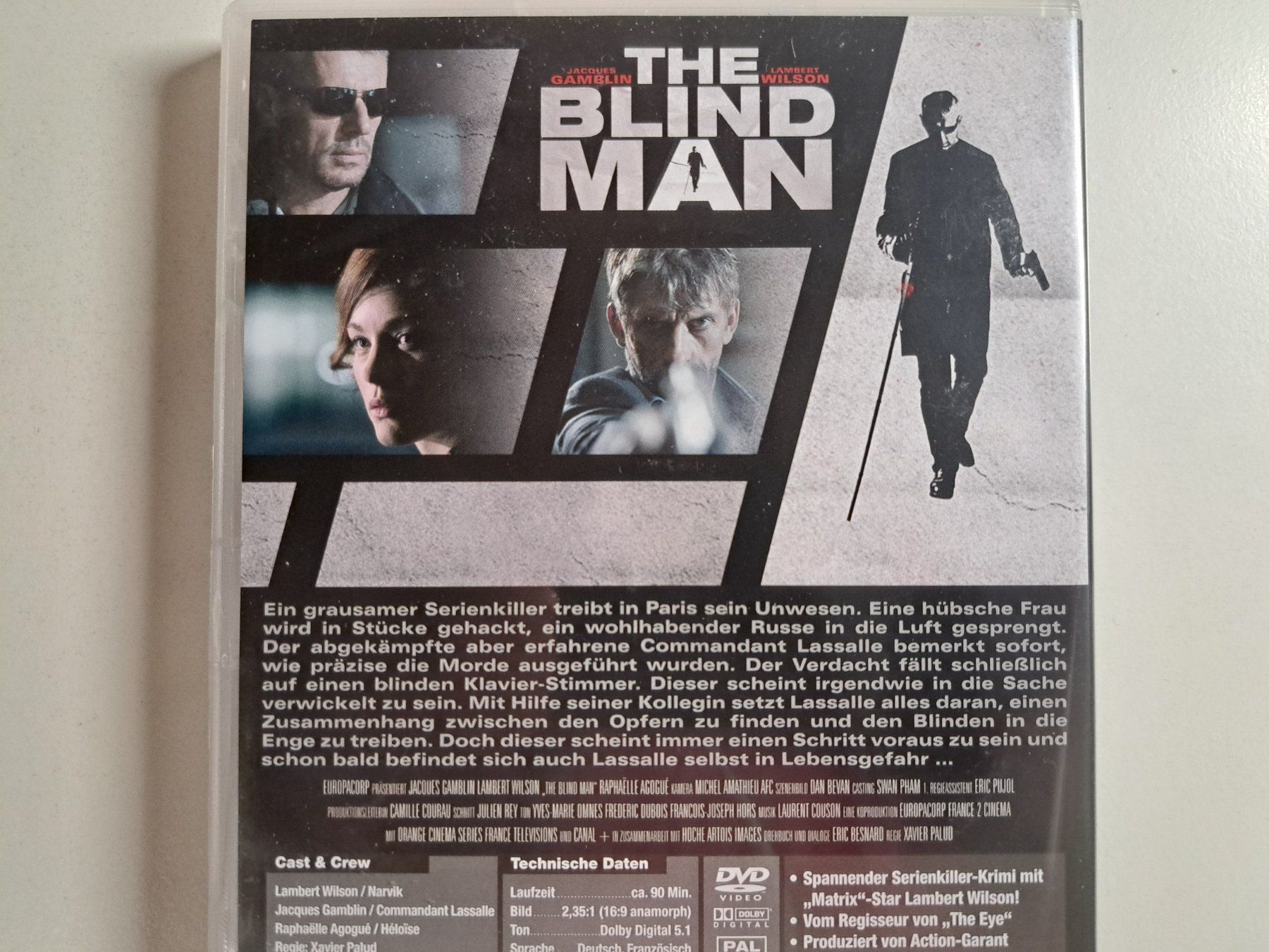 Tutti i DVDs: THE BLIND MAN - À L'AVEUGLE – Usato da Wichtrach venduto da LuckyLuke69 2