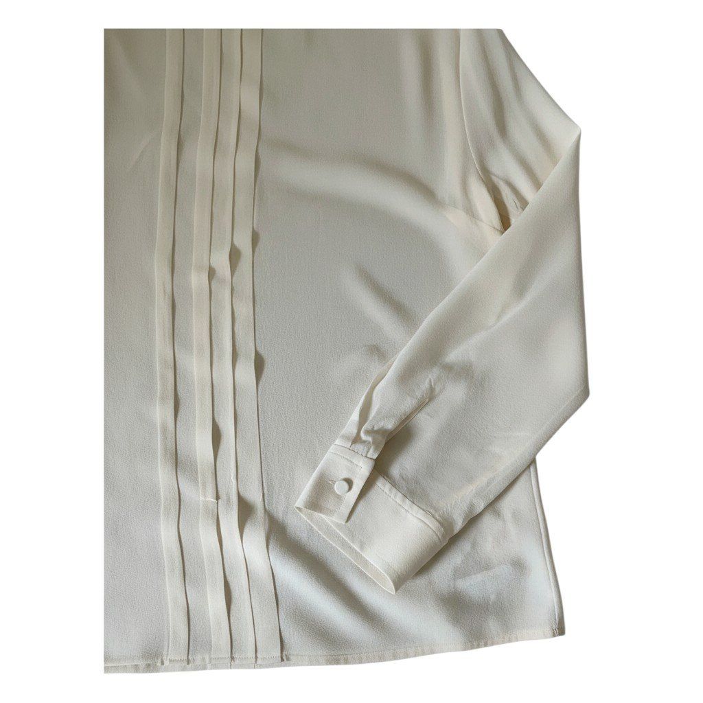 Tommy Hilfiger Camicette: Seidenbluse - Ivory Grösse : 40 / 42 – Nuovo (secondo la descrizione) da Meilen venduto da MaisonSelect 4
