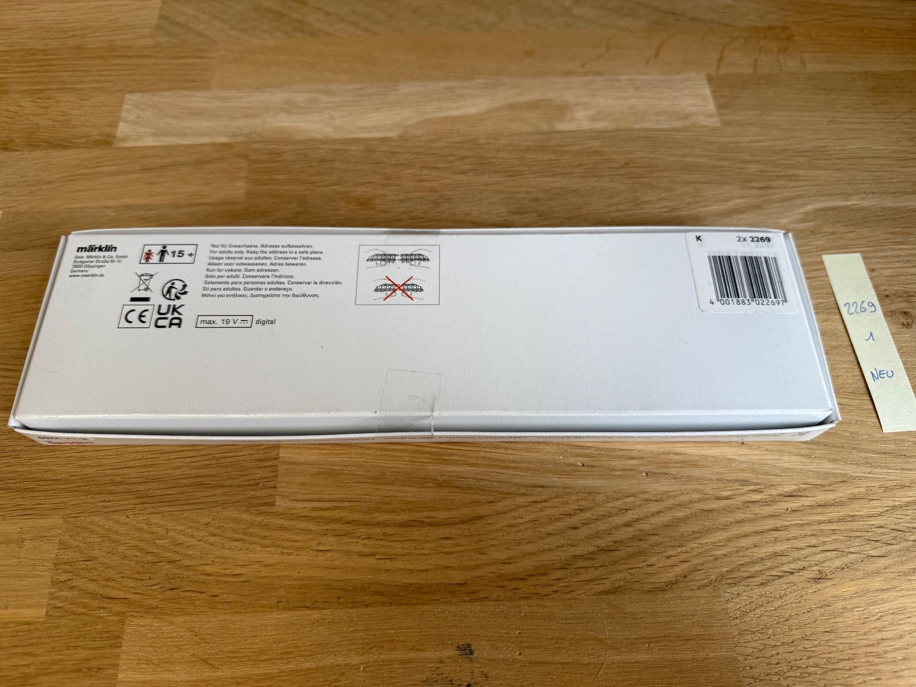Märklin Modelleisenbahnen: Märklin 2269 2x NEU NEUF – Neu und originalverpackt aus Carouge GE von david-1201 1