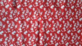 Baumwolljersey Coupon 100x55cm Rot