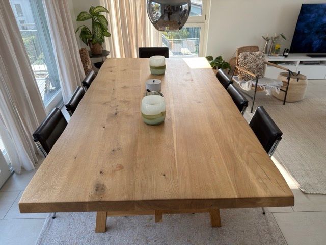 Tavoli: Massivholztisch aus Eiche, 240x130cm – Usato da Richterswil venduto da ski_7ffp 4
