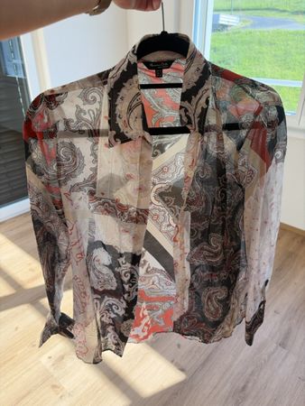 Bluse Massimo Dutti Paisley Muster EUR 36 neuwertig