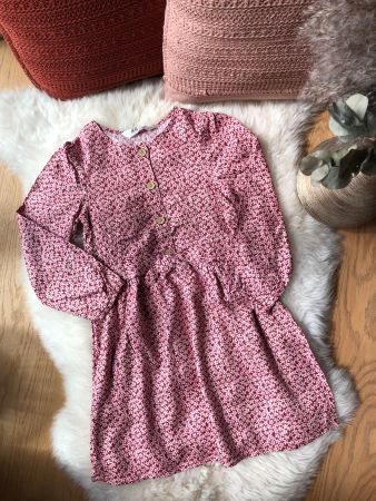 Süsses Kleid mit Blumenmuster, Gr. 122 *NEU mit Etikett