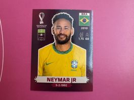 Neymar JR Sticker Panini WM 2022 Qatar ORYX EDITION BRA 17