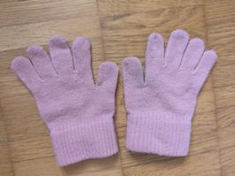 Warme, weiche, rosa Kinderhandschuhe( circa 18-36  Monaten)