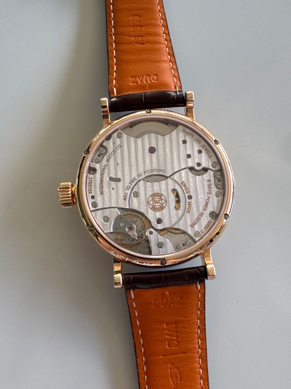 IWC Orologi: IWC Portofino Big date – Usato da Teufen Ar venduto da Exclusive.stuff.CH 3