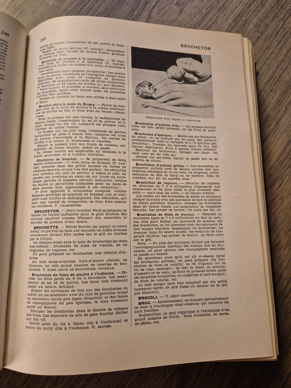 Libri: Kochbuch La Rousse Gastronomique 1938 – Usato da Villmergen venduto da MONCHHICHI 4
